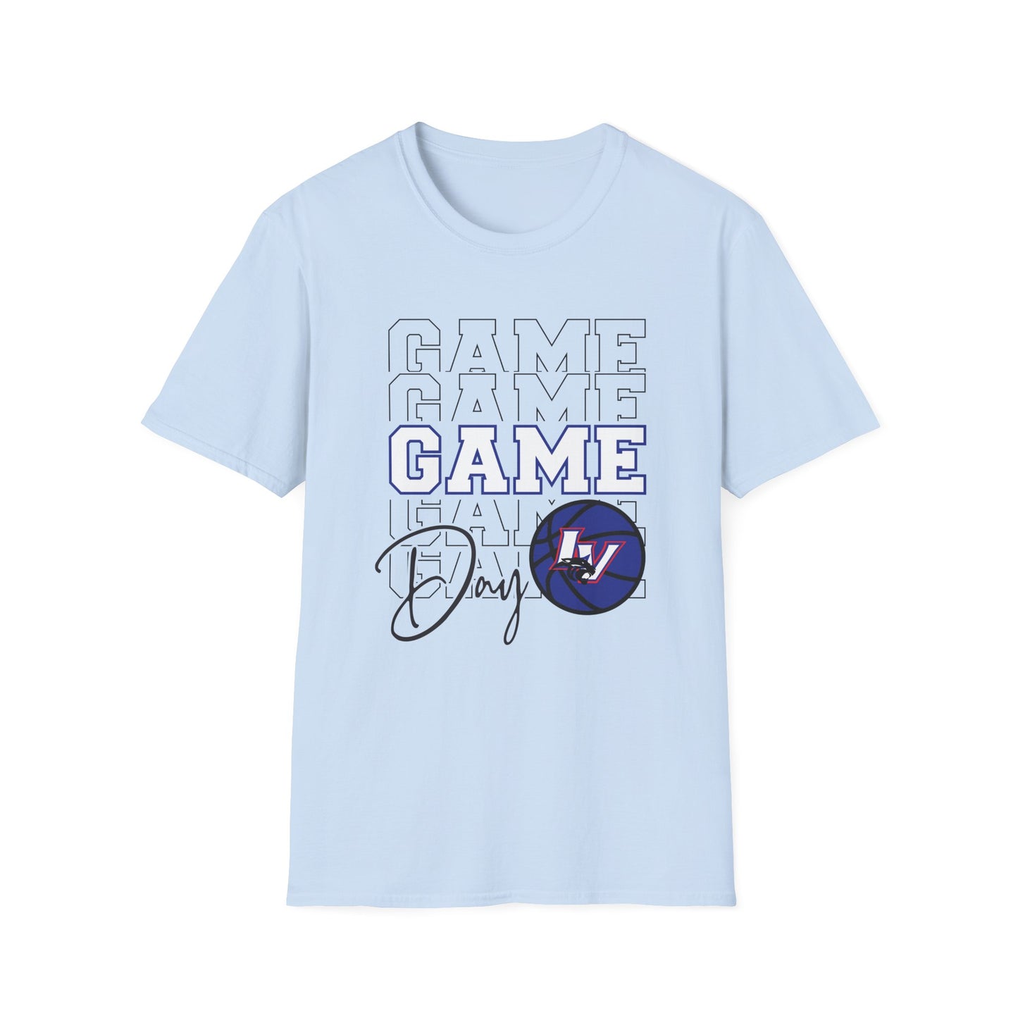 Game Day Lady Panther Basketball Spirit T-Shirt