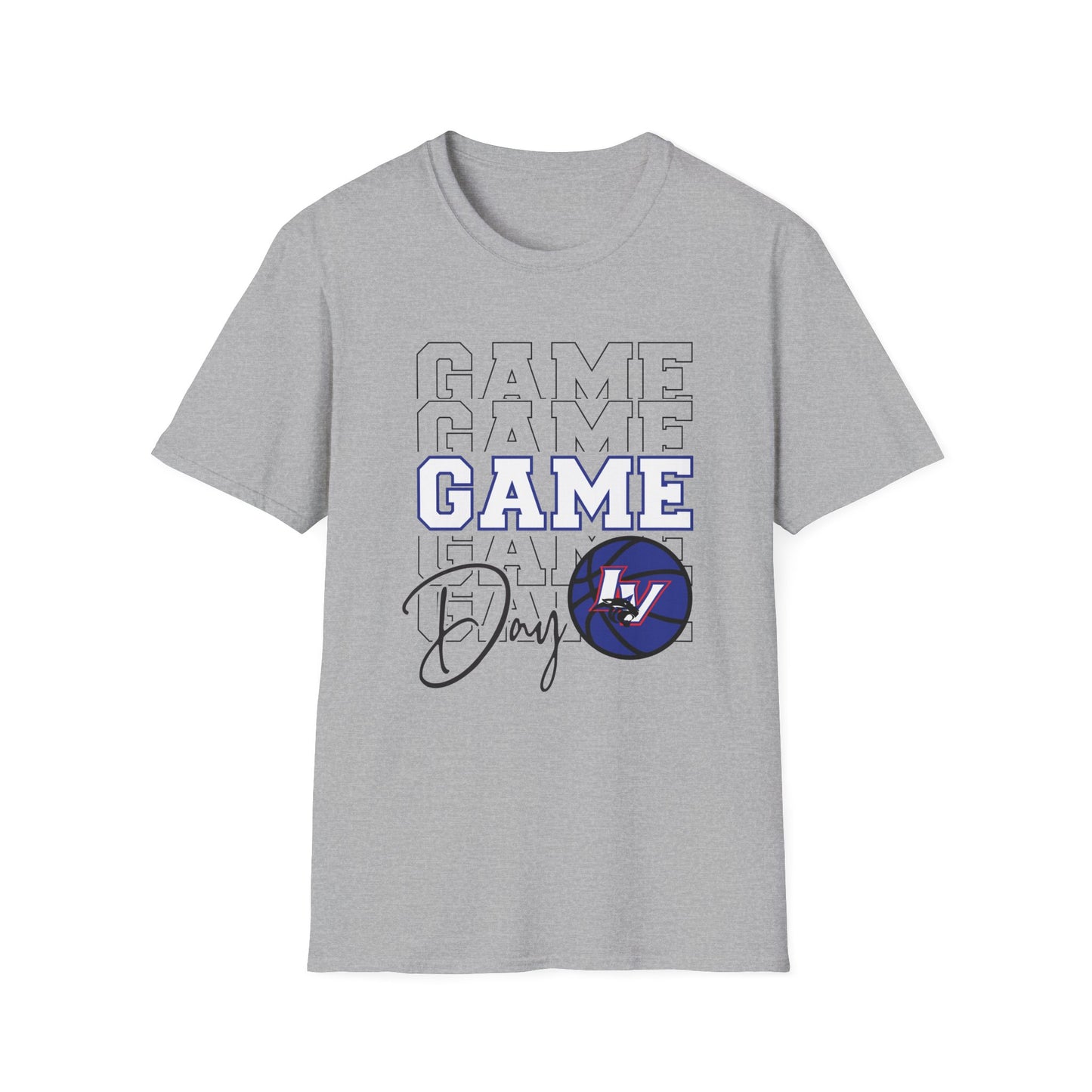 Game Day Lady Panther Basketball Spirit T-Shirt