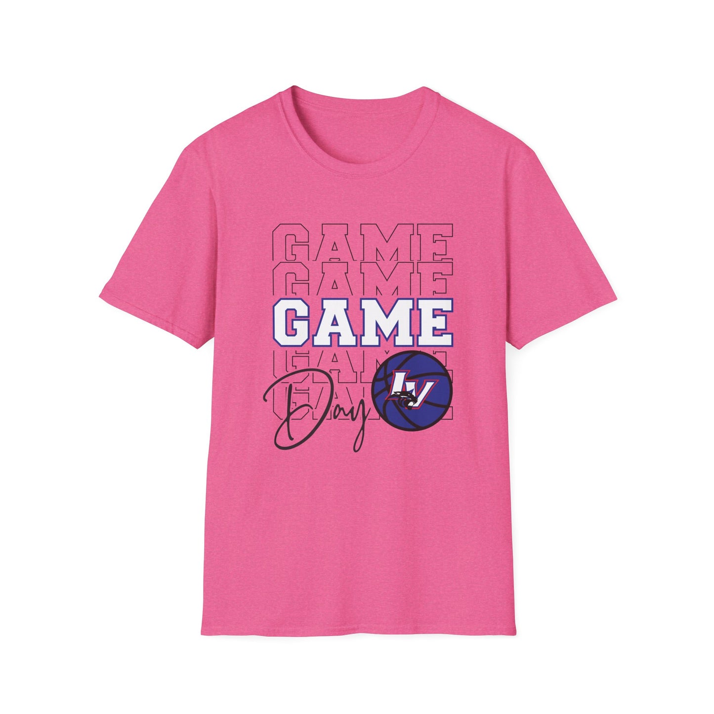 Game Day Lady Panther Basketball Spirit T-Shirt