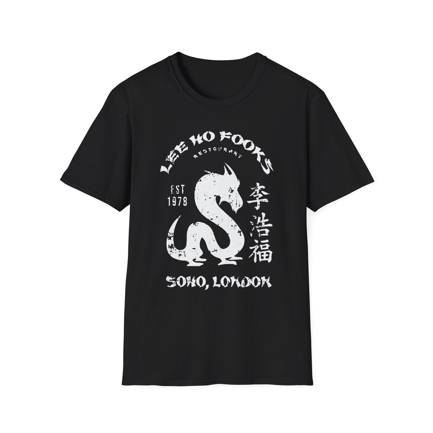 Lee Ho Fooks Dragon Retro T-Shirt – Vintage Soho London Tribute