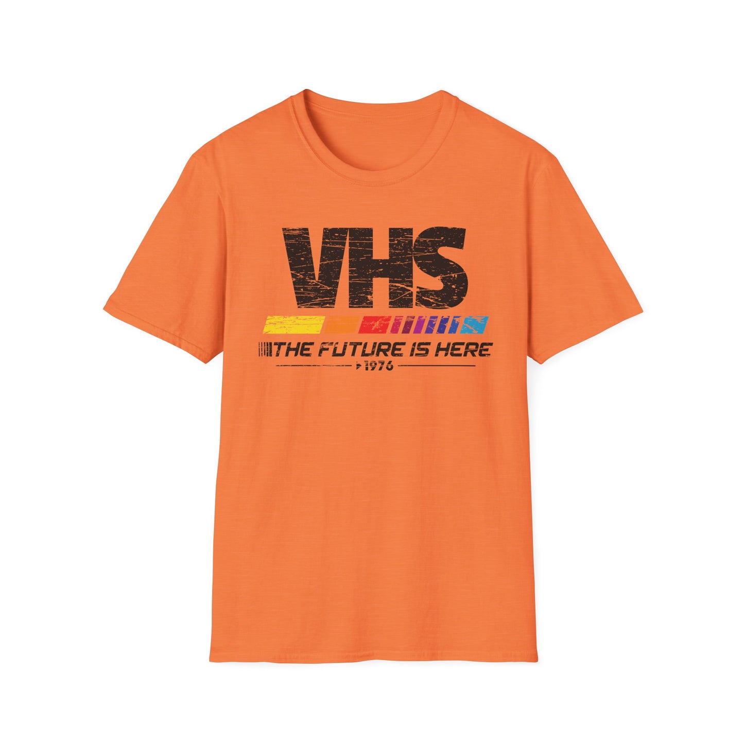 Retro “VHS” Vintage Tape Distressed Graphic T-Shirt