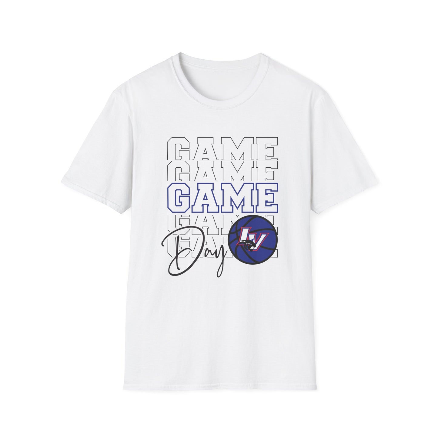 Game Day Lady Panther Basketball Spirit T-Shirt