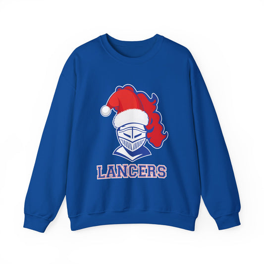 Limited Edition Sweatshirt - Lakewood High School Santa Hat Lancers Mascot