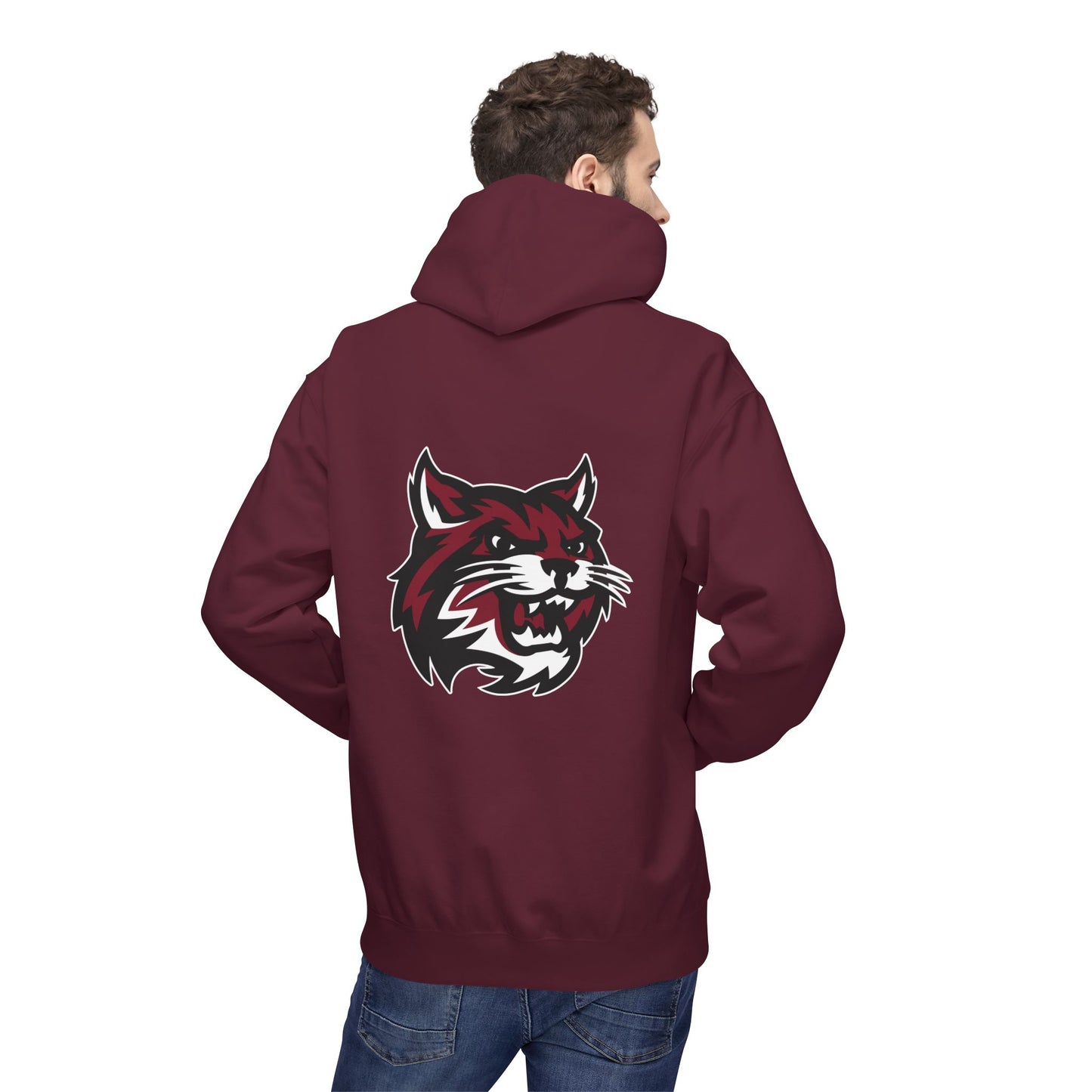 Class of 2025 Newark High Hoodie with Logo on Back