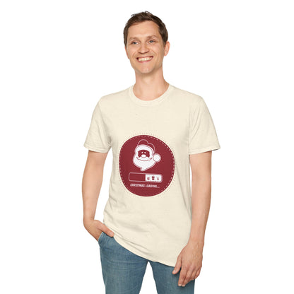 “Christmas Loading” T-Shirt – Fun Santa Holiday Tee for Christmas Countdown