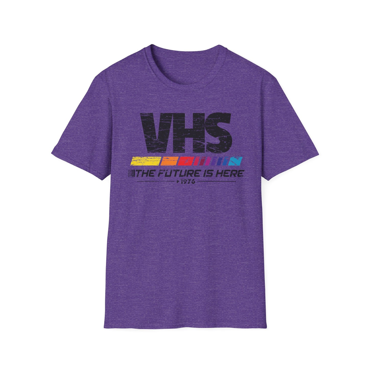 Retro “VHS” Vintage Tape Distressed Graphic T-Shirt