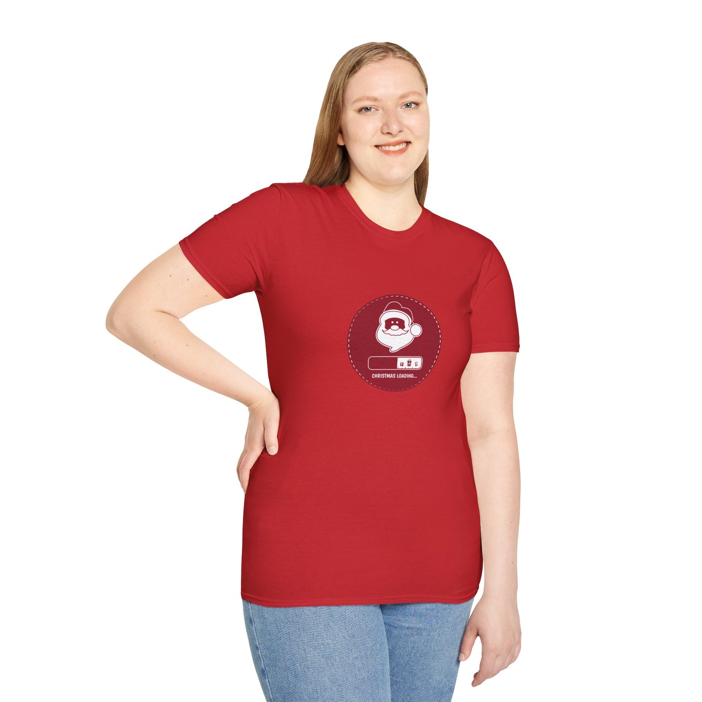 “Christmas Loading” T-Shirt – Fun Santa Holiday Tee for Christmas Countdown