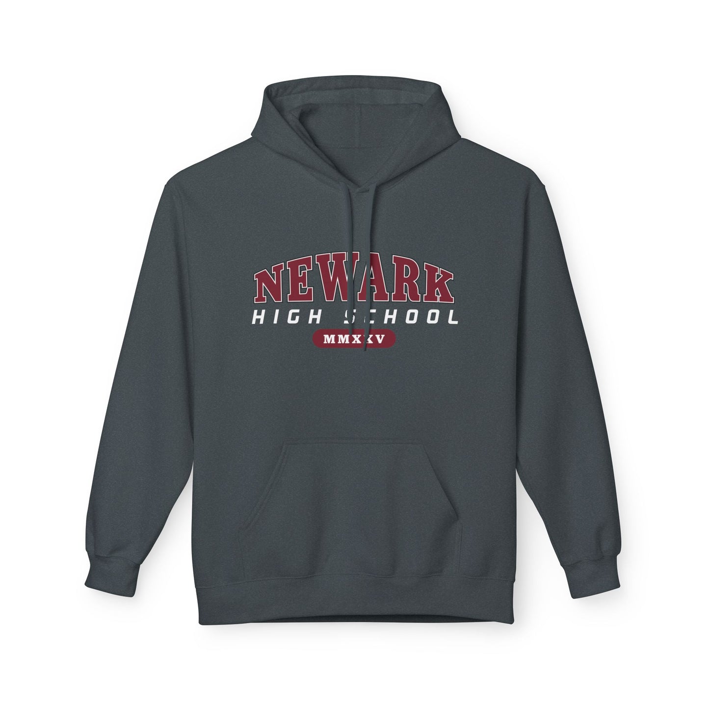 Class of 2025 Newark High Hoodie with Logo on Back