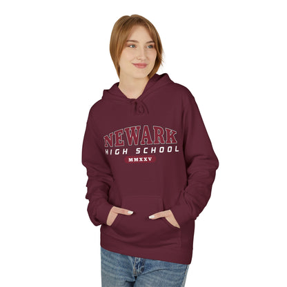 Class of 2025 Newark High Hoodie with Logo on Back