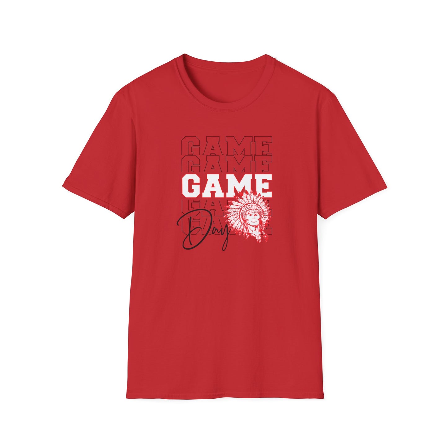 Game Day Redskins Sports Utica High School Spirit T-Shirt