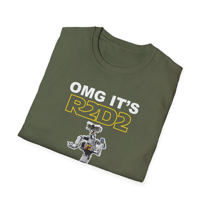 OMG It’s R2D2 – I Loved Him in Star Trek Funny Sci-Fi Mashup T-Shirt