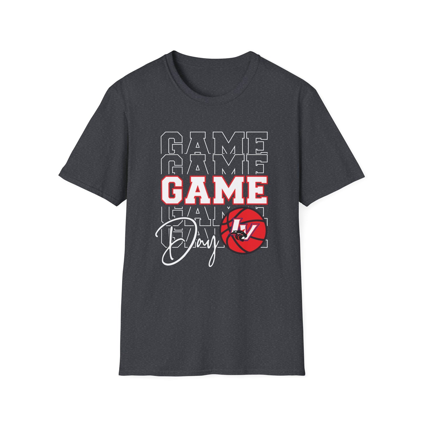 Game Day Lady Panther Basketball Spirit T-Shirt