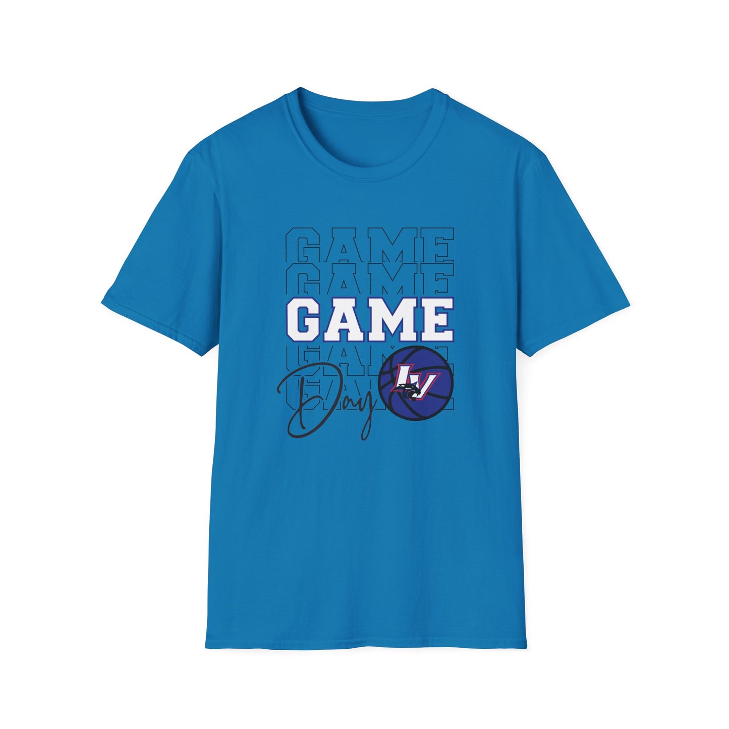 Game Day Lady Panther Basketball Spirit T-Shirt