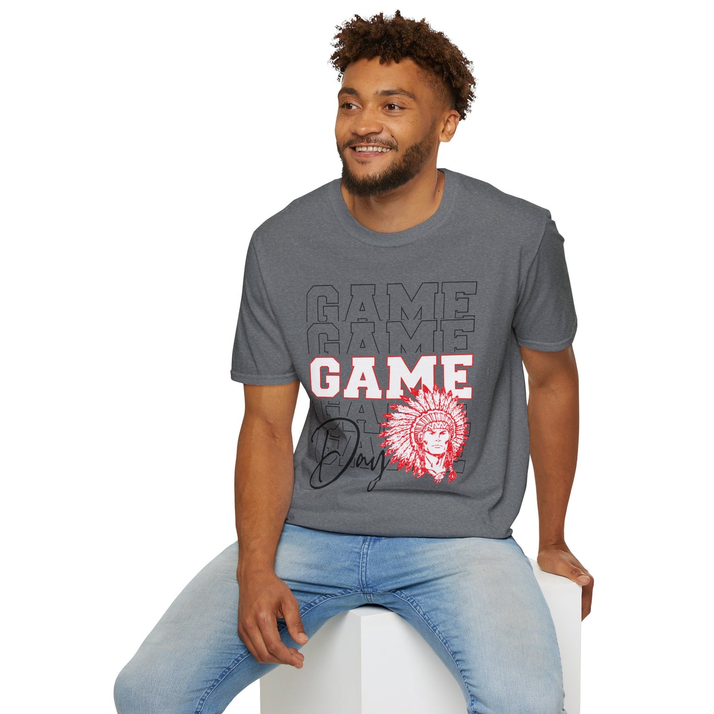 Game Day Redskins Sports Utica High School Spirit T-Shirt