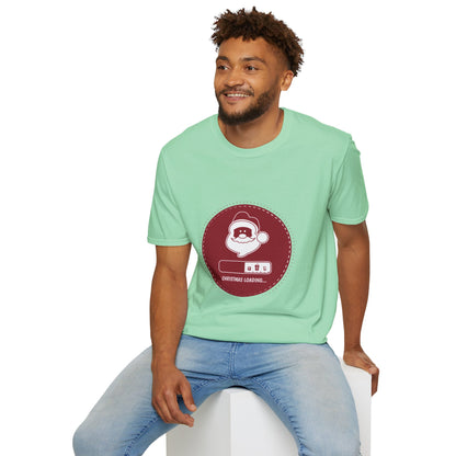 “Christmas Loading” T-Shirt – Fun Santa Holiday Tee for Christmas Countdown