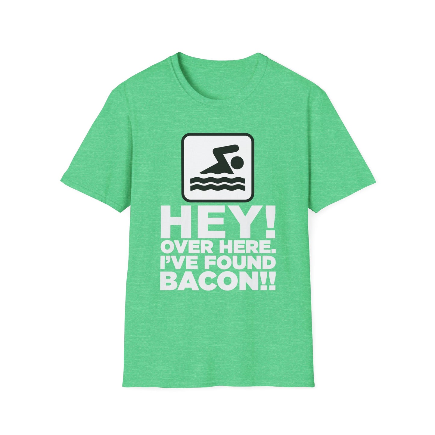 Hey! Over Here, I’ve Found Bacon! Funny Swimming Graphic T-Shirt