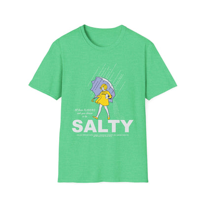 All These Flavors and You Choose to Be Salty Funny Graphic T-Shirt