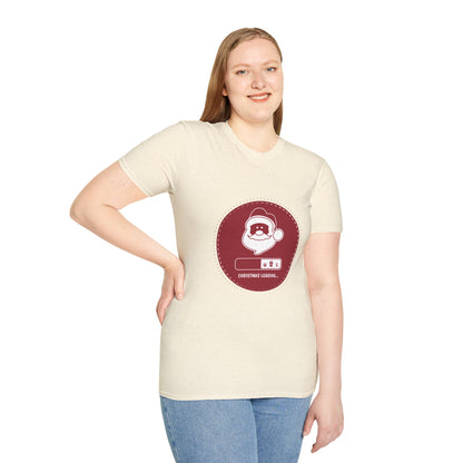 “Christmas Loading” T-Shirt – Fun Santa Holiday Tee for Christmas Countdown