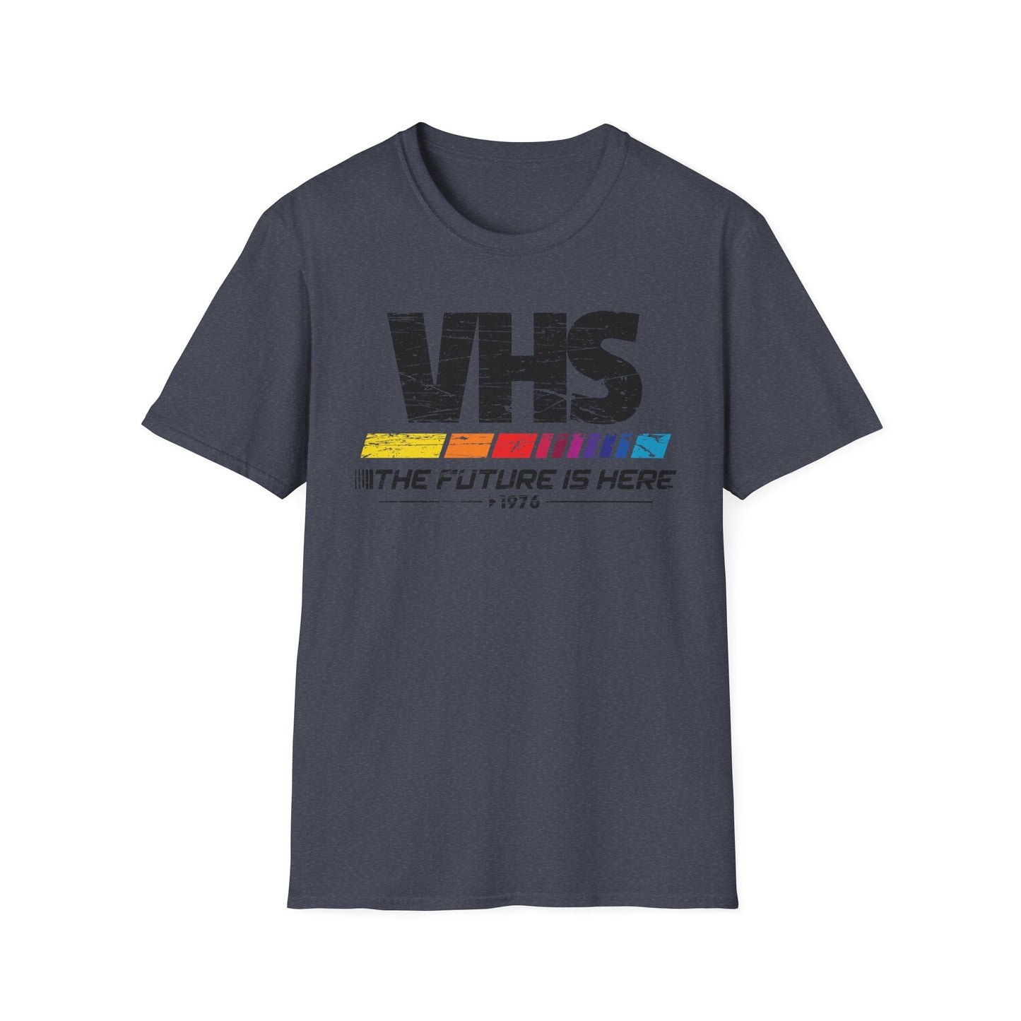 Retro “VHS” Vintage Tape Distressed Graphic T-Shirt