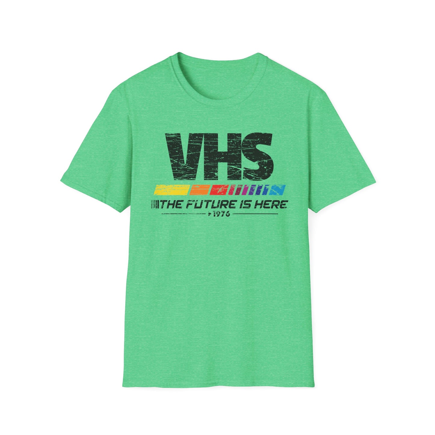 Retro “VHS” Vintage Tape Distressed Graphic T-Shirt