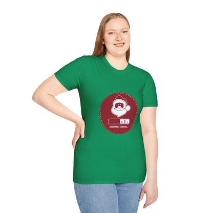 “Christmas Loading” T-Shirt – Fun Santa Holiday Tee for Christmas Countdown