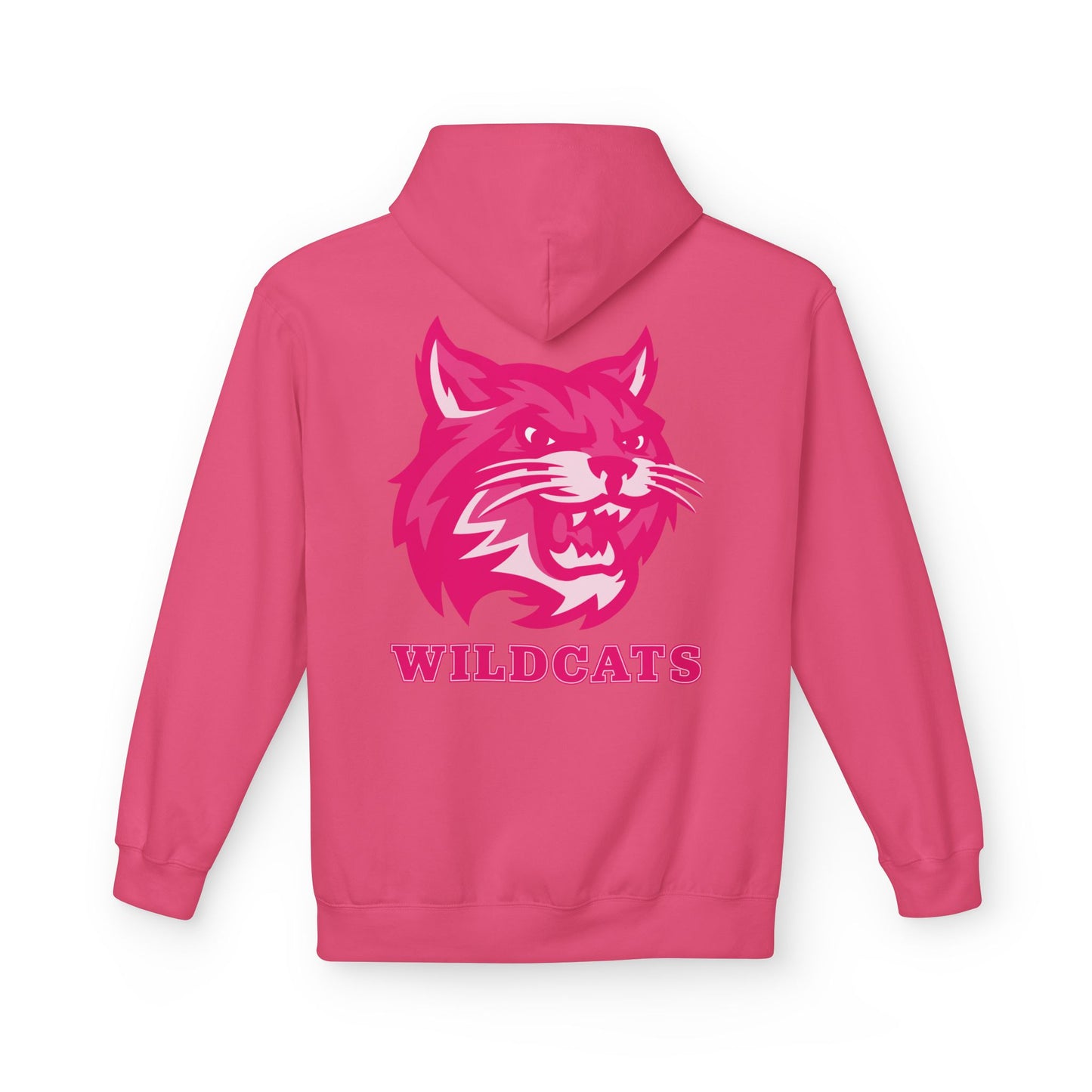 Pink on Pink Class of 2025 Newark High Hoodie with Logo on Back