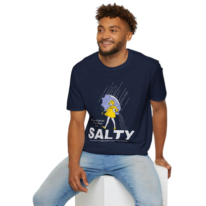 All These Flavors and You Choose to Be Salty Funny Graphic T-Shirt