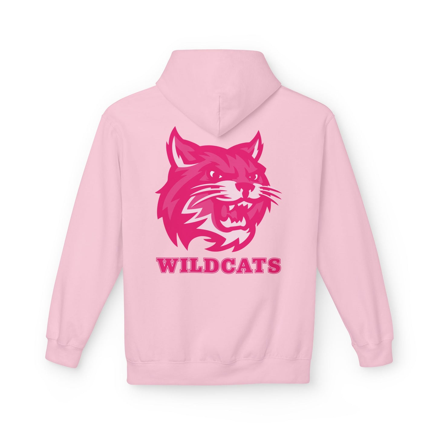 Pink on Pink Class of 2025 Newark High Hoodie with Logo on Back