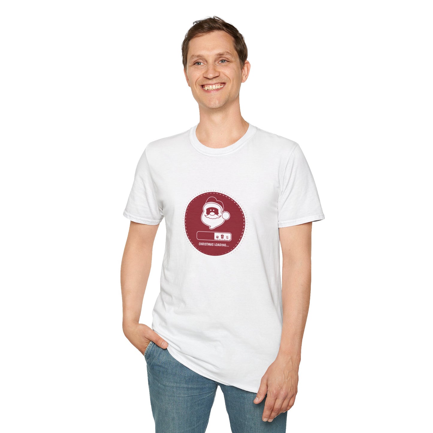 “Christmas Loading” T-Shirt – Fun Santa Holiday Tee for Christmas Countdown