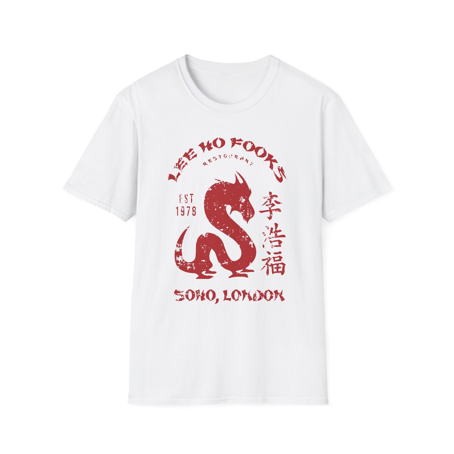 Lee Ho Fooks Dragon Retro T-Shirt – Vintage Soho London Tribute