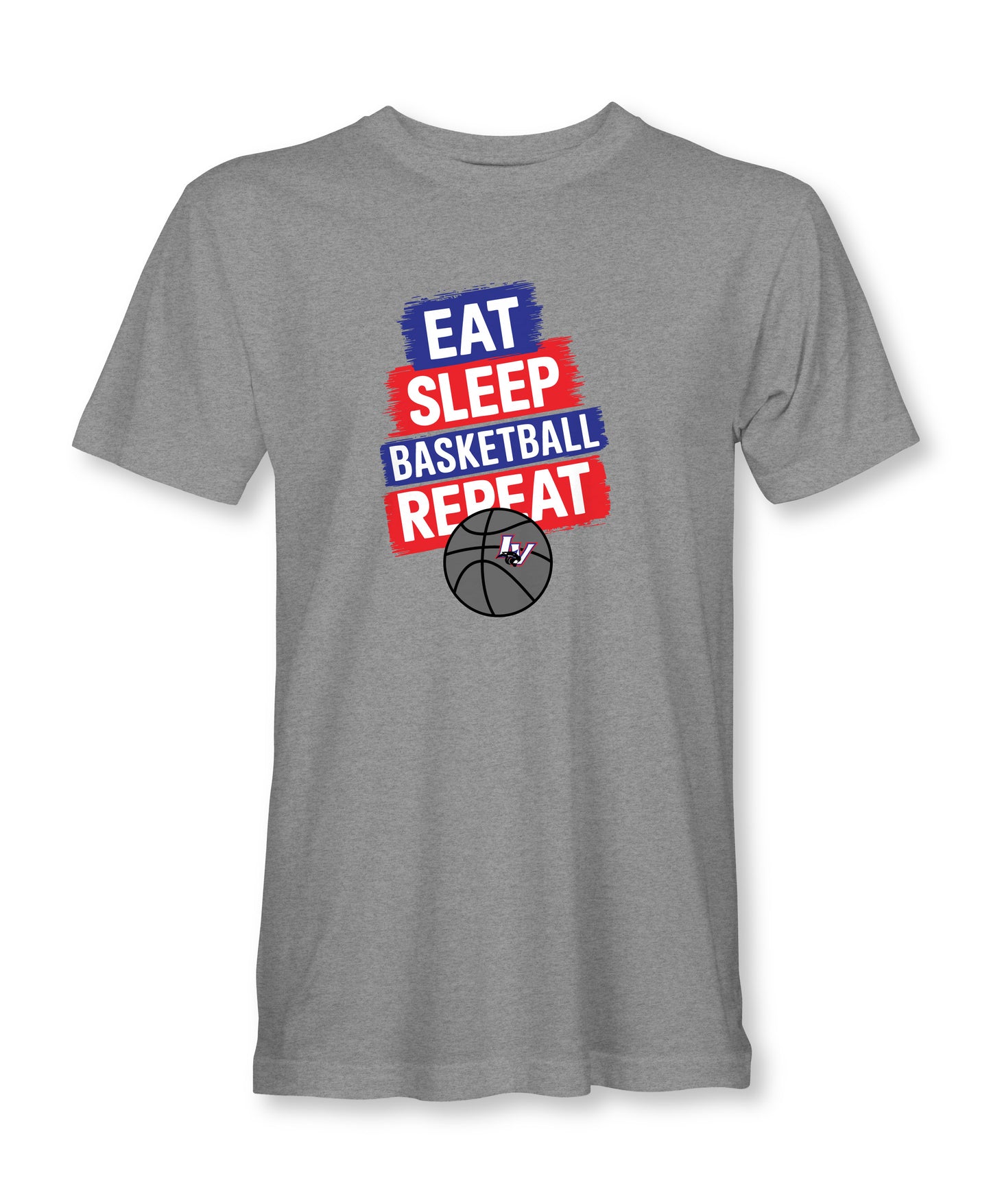 Eat Sleep Panther Basketball Licking Valley High School Spirit T-Shirt