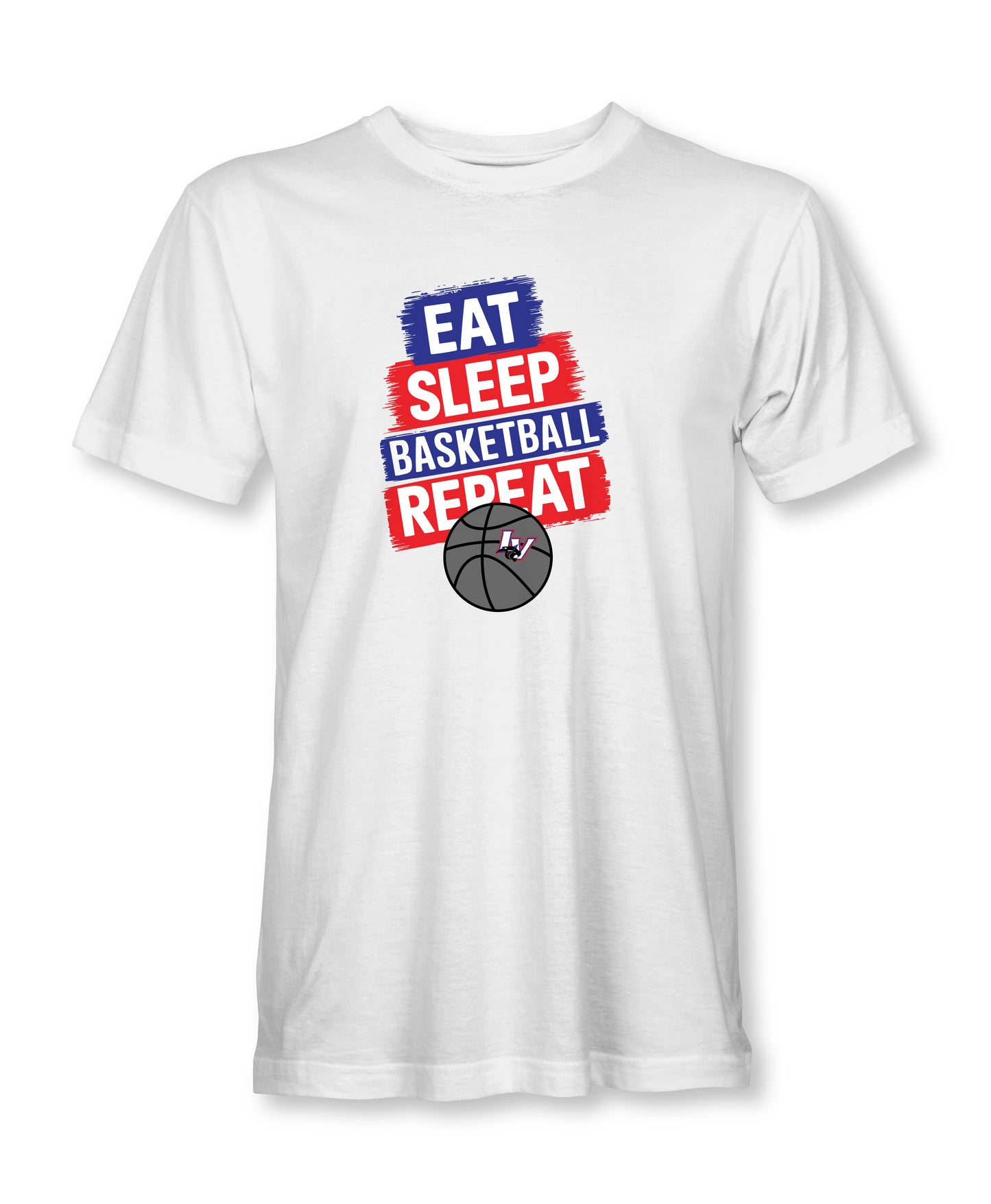 Eat Sleep Panther Basketball Licking Valley High School Spirit T-Shirt