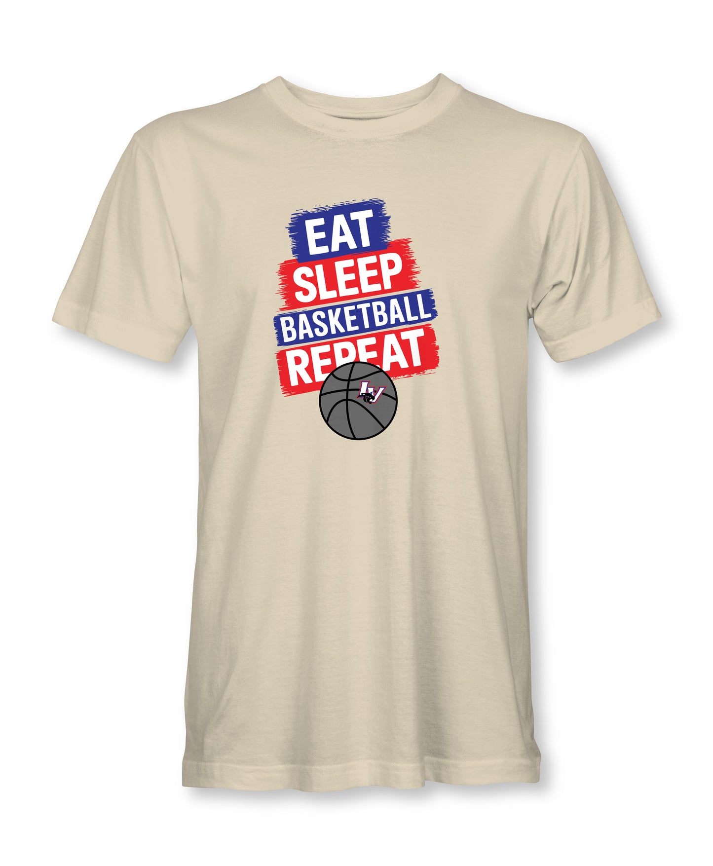 Eat Sleep Panther Basketball Licking Valley High School Spirit T-Shirt