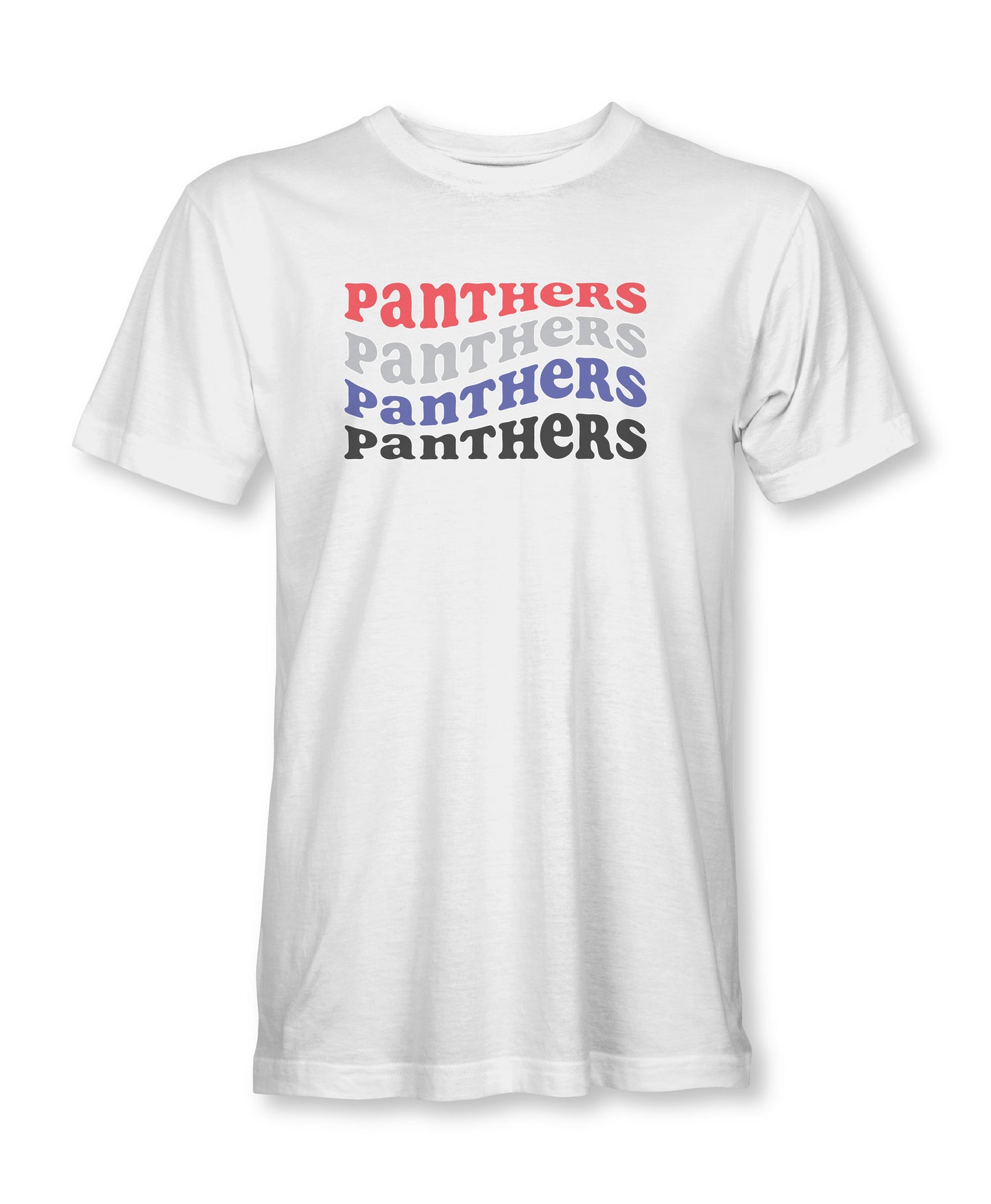 Panthers Pride Stacked Gradient Tee