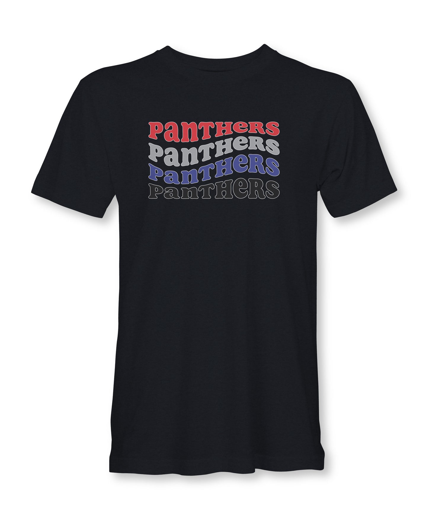 Panthers Pride Stacked Gradient Tee