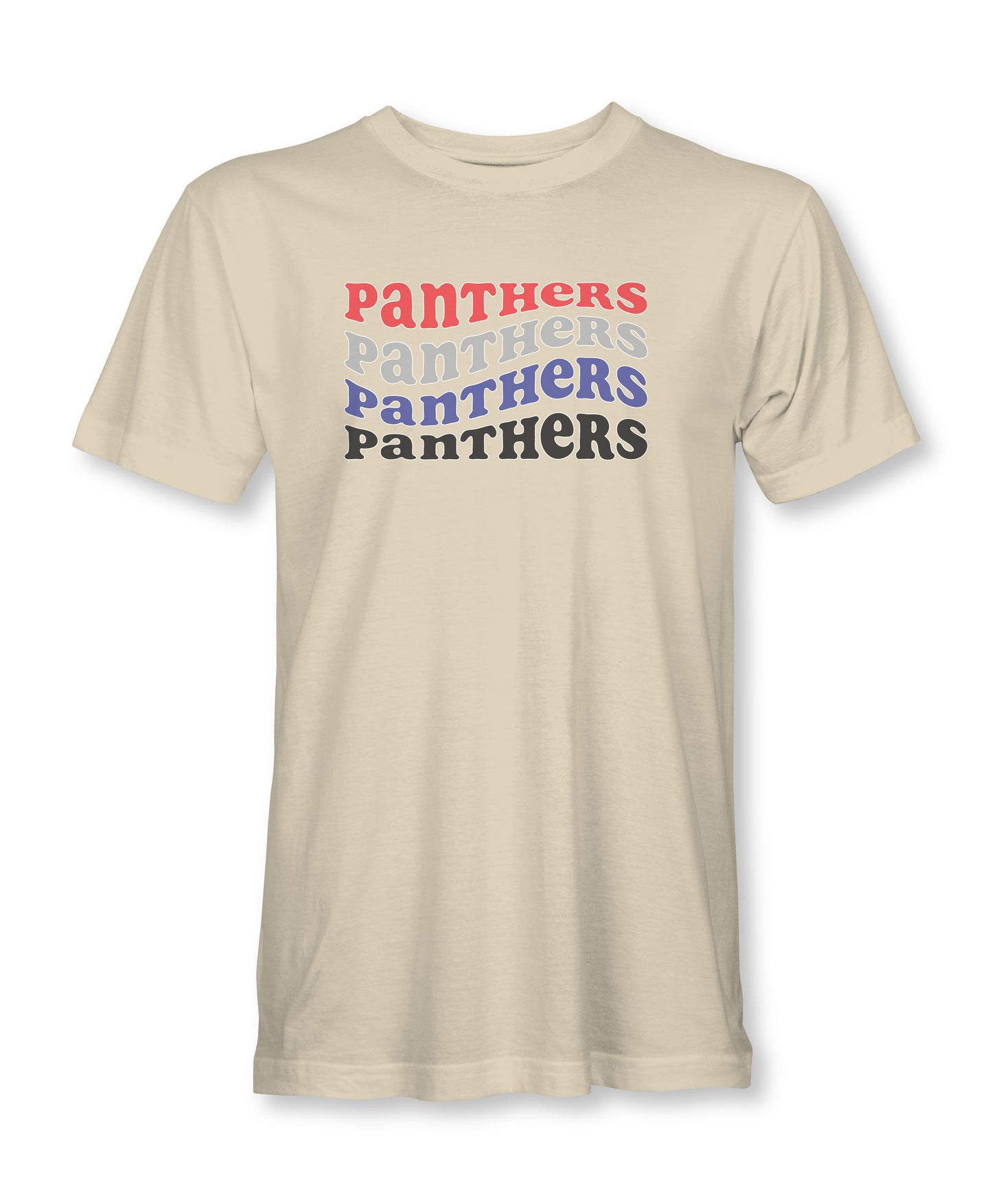 Panthers Pride Stacked Gradient Tee