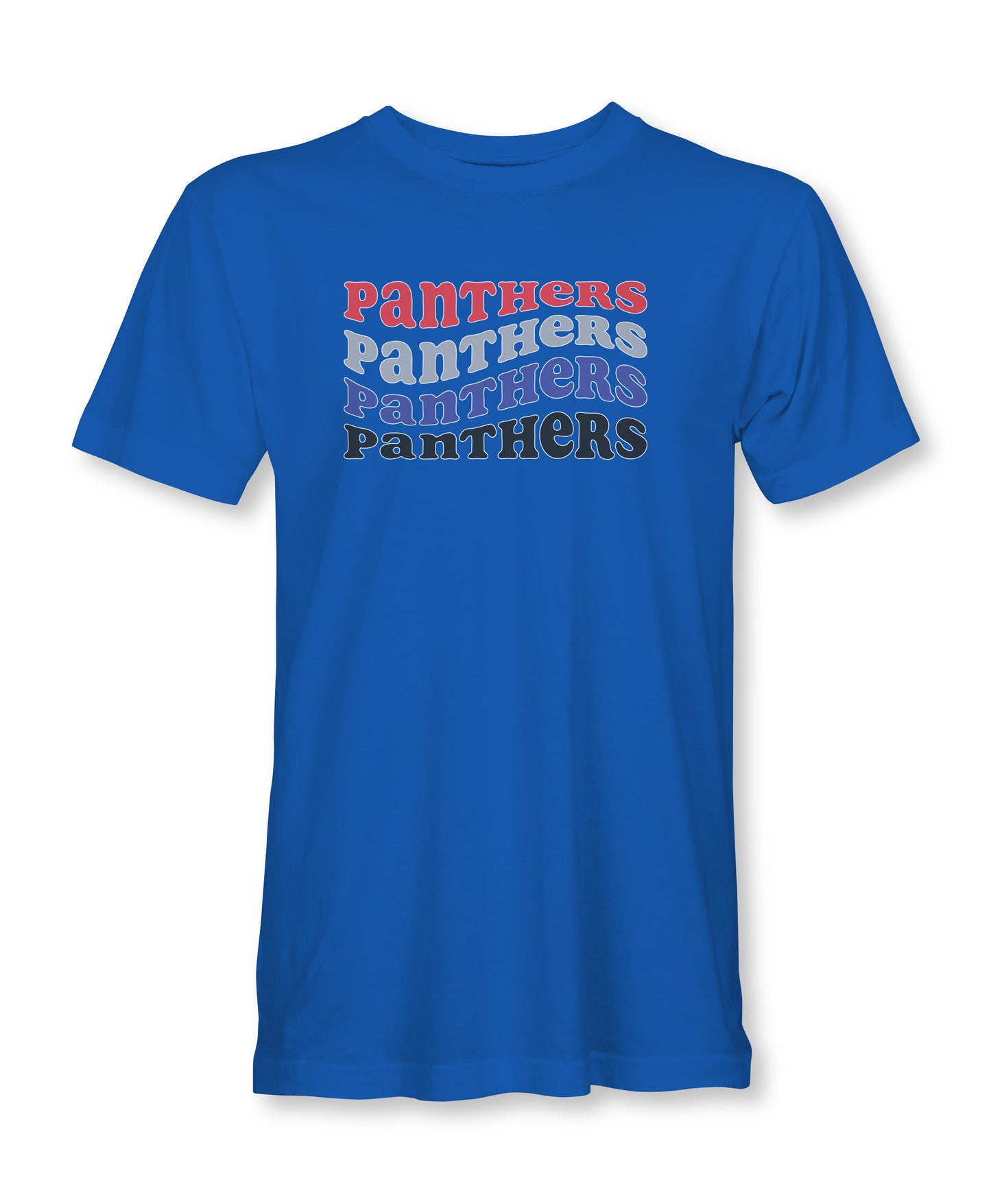 Panthers Pride Stacked Gradient Tee