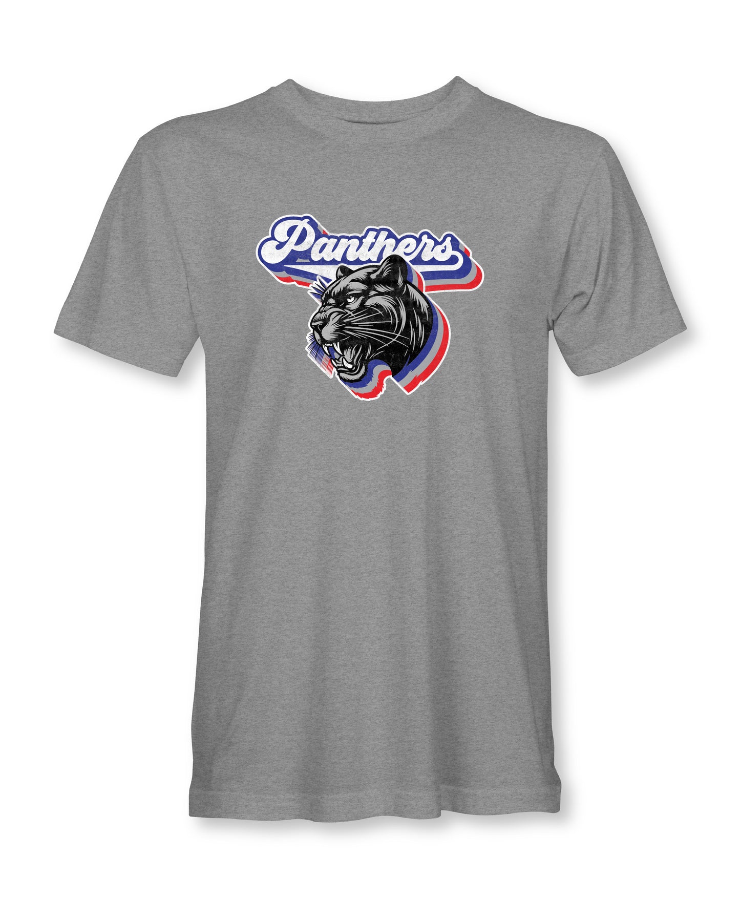 Retro Panthers High School Spirit T-Shirt