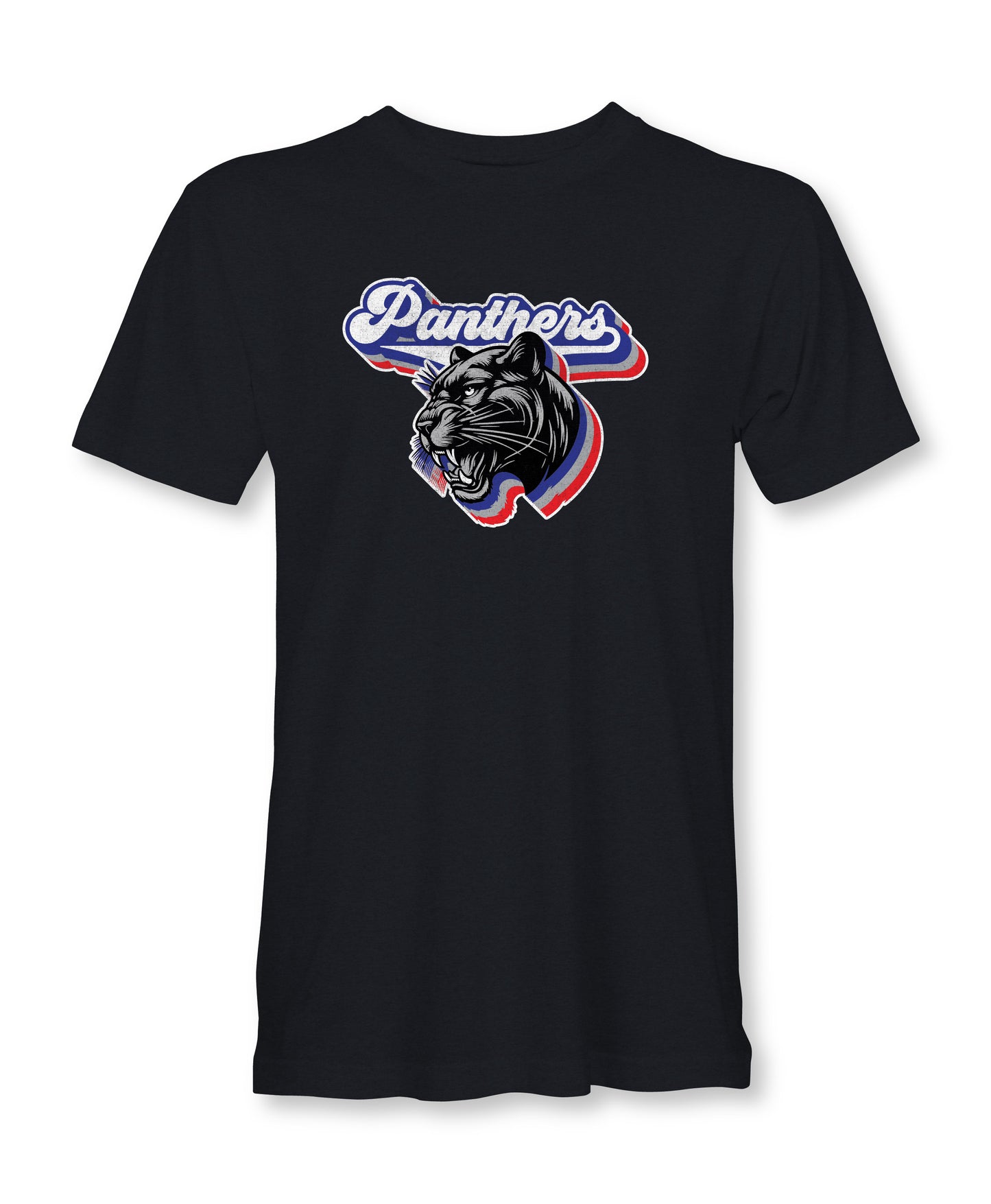 Retro Panthers High School Spirit T-Shirt