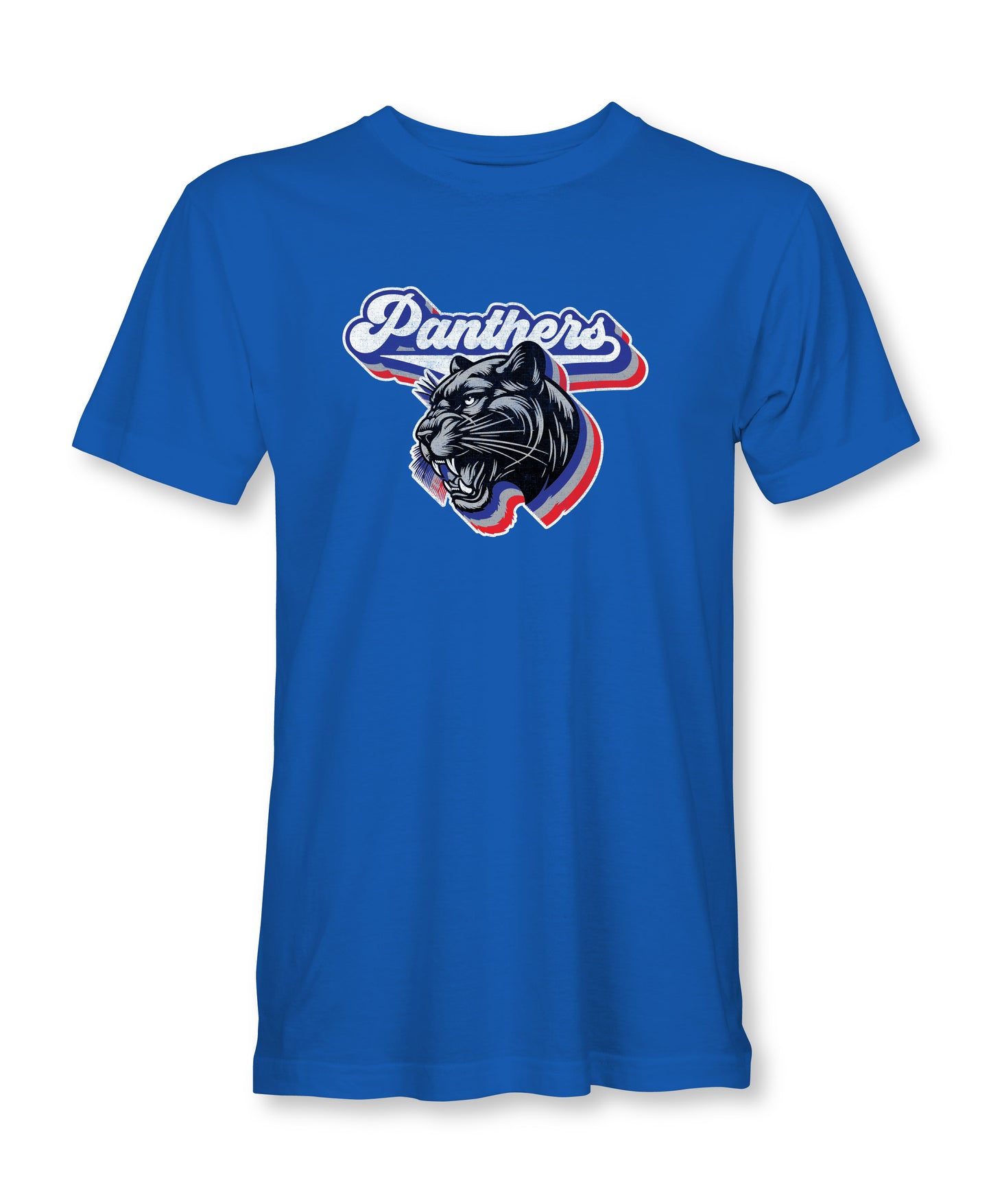 Retro Panthers High School Spirit T-Shirt