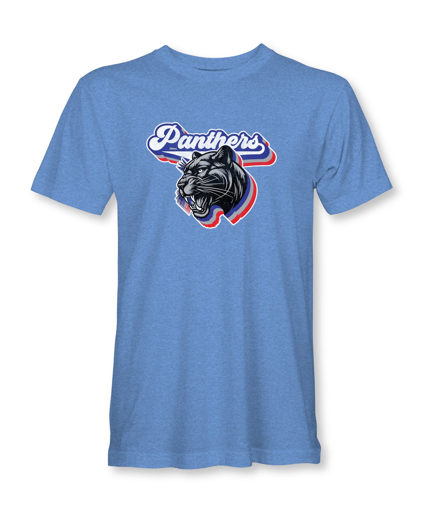 Retro Panthers High School Spirit T-Shirt