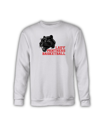 Crewneck Sweatshirt with Panther - Licking Valley Lady Panthers